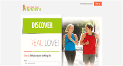 Desktop Screenshot of datingforrunners.com